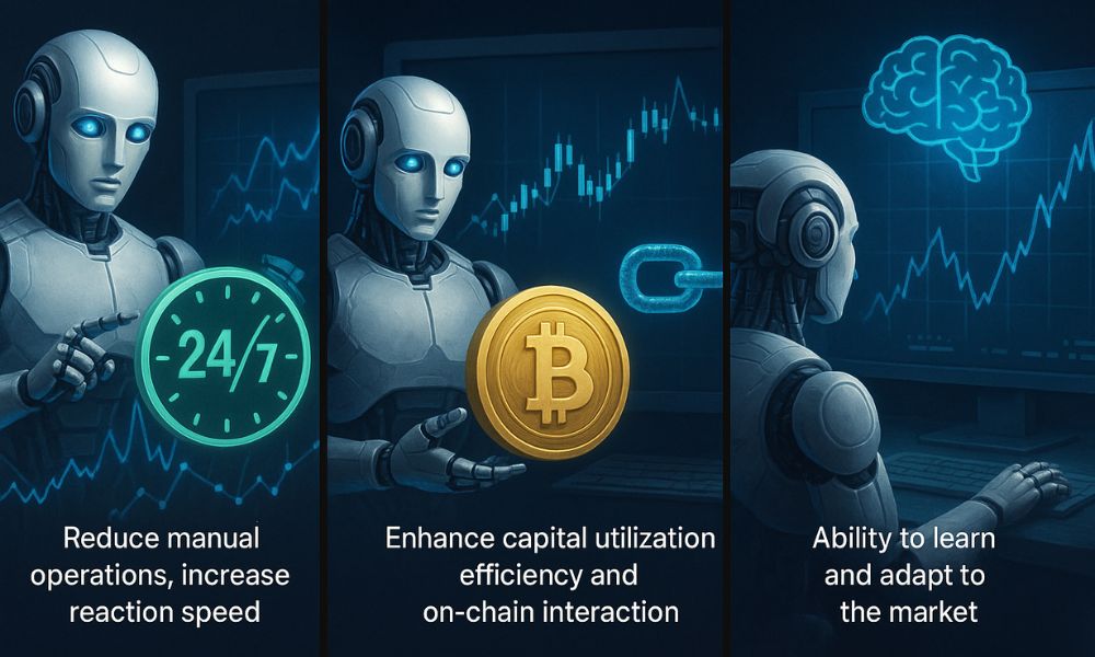 Advantages of AI agents crypto